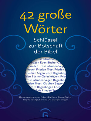 cover image of 42 große Wörter